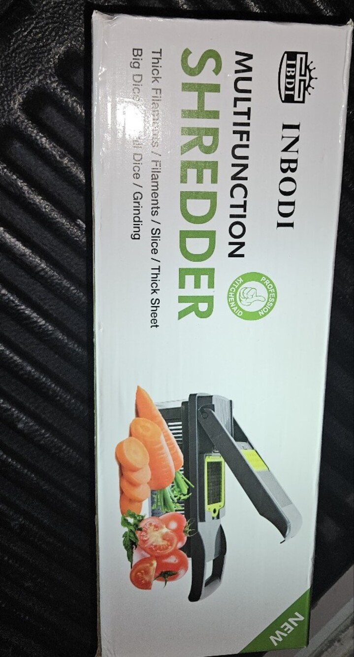 INBODI Green Electric Mandoline Slicer